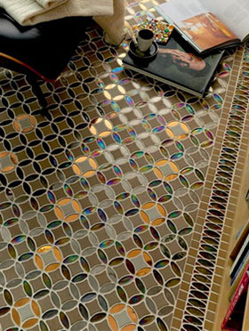 Технология заливки бетонно–мозаичных полов